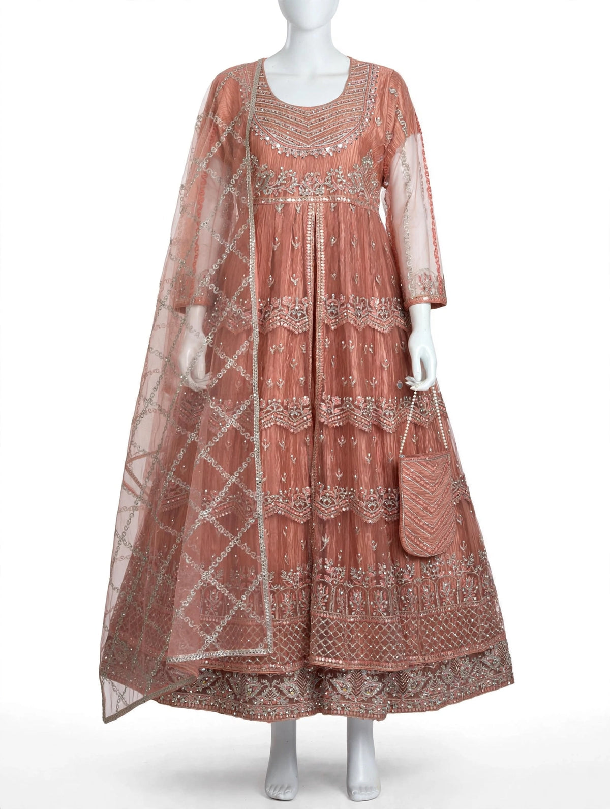 Embellished Tiered Maxi Set
