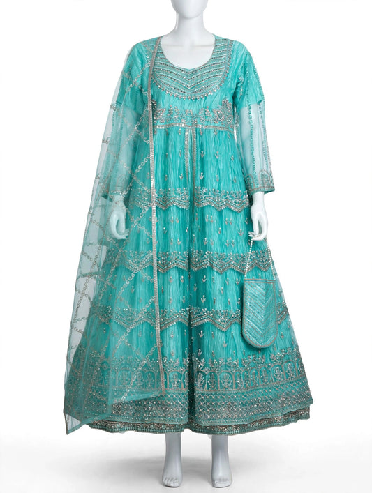 Embellished Tiered Maxi Set